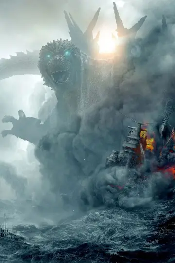 Plakat do filmu "Godzilla Minus One" #592373