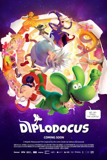 Plakat do filmu "Smok Diplodok" #532713
