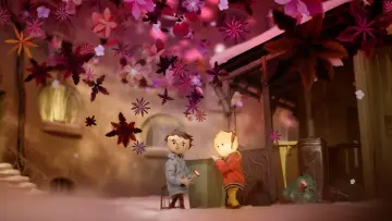 Zasłona do filmu "Antek, Sławka i magiczne światło" #443216