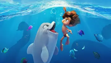 Zasłona do filmu "Delfinek i ja" #532924