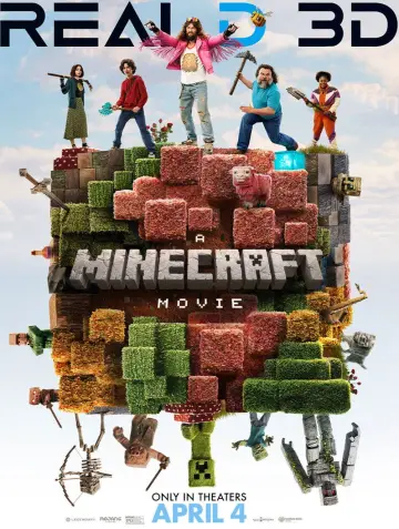 Plakat do filmu "Minecraft. Film" #530688