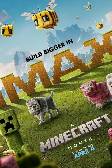 Plakat do filmu "Minecraft. Film" #530734
