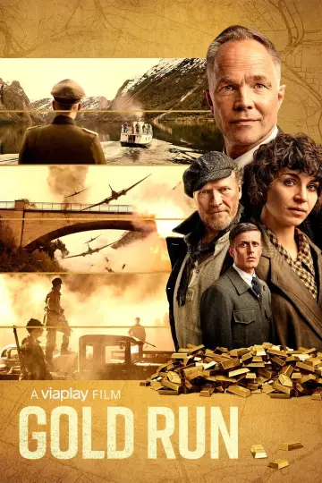 Plakat do filmu "Wyścig o złoto" #327673