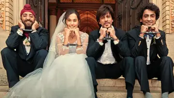 Zasłona do filmu "डंकी" #369826