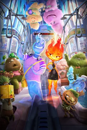 Plakat do filmu "Między nami żywiołami" #163318
