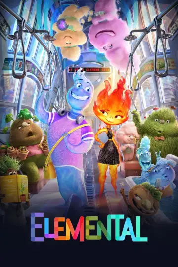 Plakat do filmu "Między nami żywiołami" #163334