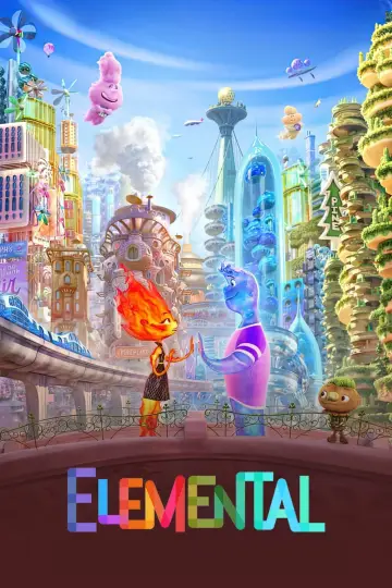Plakat do filmu "Między nami żywiołami" #163335