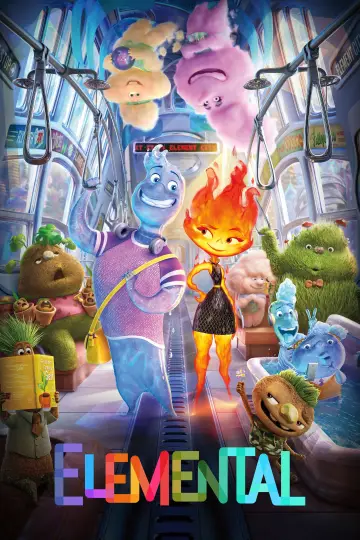 Plakat do filmu "Między nami żywiołami" #2941