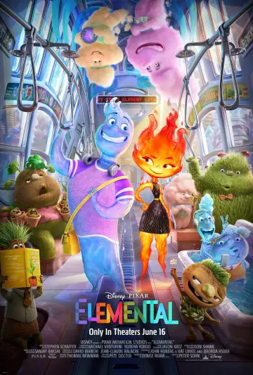 Plakat do filmu "Między nami żywiołami" #2955
