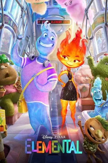 Plakat do filmu "Między nami żywiołami" #2956