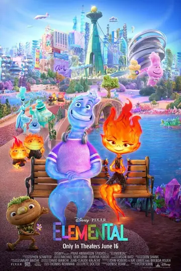 Plakat do filmu "Między nami żywiołami" #2958