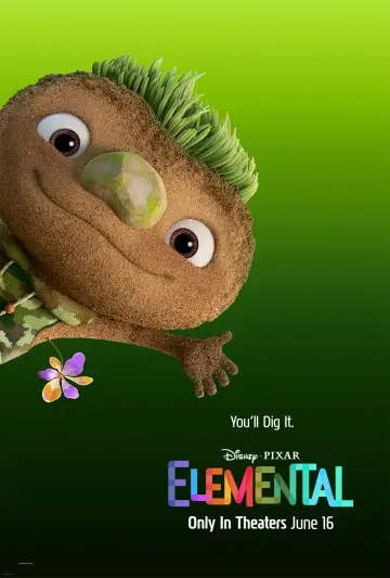 Plakat do filmu "Między nami żywiołami" #2969