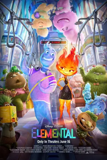 Plakat do filmu "Między nami żywiołami" #2971