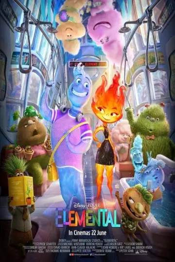 Plakat do filmu "Między nami żywiołami" #2978