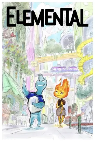 Plakat do filmu "Między nami żywiołami" #2981