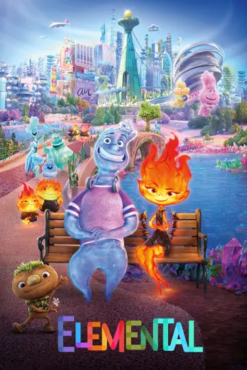 Plakat do filmu "Między nami żywiołami" #2985