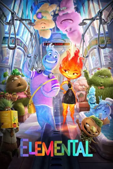 Plakat do filmu "Między nami żywiołami" #2991