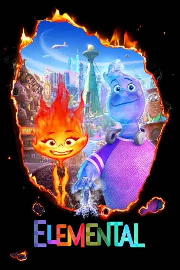 Plakat do filmu "Między nami żywiołami" #588141