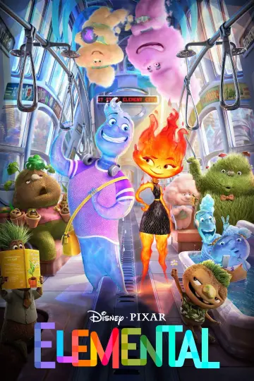 Plakat do filmu "Między nami żywiołami" #588156