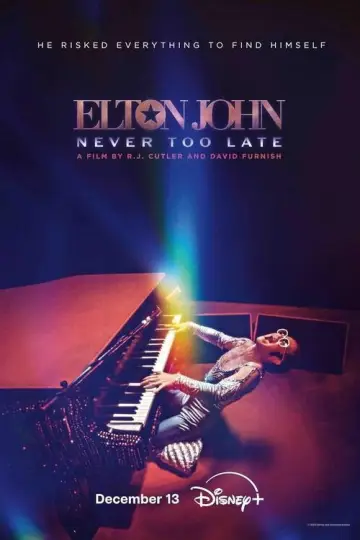 Plakat do filmu "Elton John: Never Too Late" #792395
