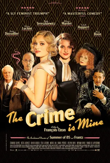 Plakat do filmu "Moja zbrodnia" #360884