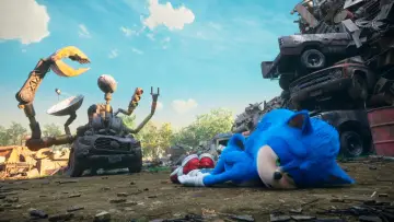 Zasłona do filmu "Sonic i Dron" #1007386
