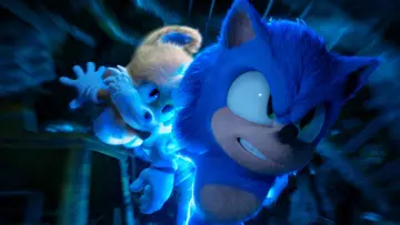 Zasłona do filmu "Sonic i Dron" #1007389