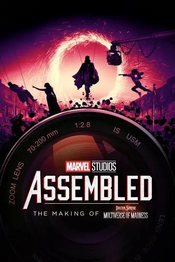 Plakat do filmu "Za kulisami filmu „Doktor Strange w multiwersum obłędu”" #1111109