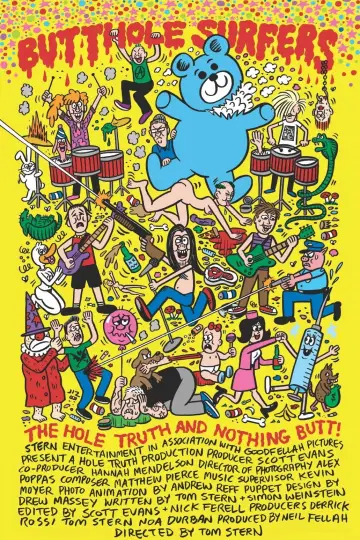 Plakat do filmu "Butthole Surfers: The Hole Truth and Nothing Butt" #1195485