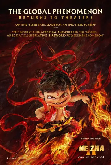 Plakat do filmu "Ne Zha 2: W krainie potworów" #510897