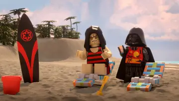 Zasłona do filmu "LEGO Gwiezdne wojny: Wakacje" #390244