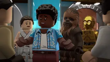 Zasłona do filmu "LEGO Gwiezdne wojny: Wakacje" #390248