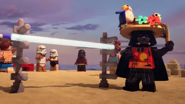 Zasłona do filmu "LEGO Gwiezdne wojny: Wakacje" #390252
