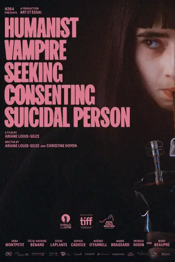 Plakat do filmu "Humanitarna wampirzyca poszukuje osób chcących popełnić samobójstwo" #367676
