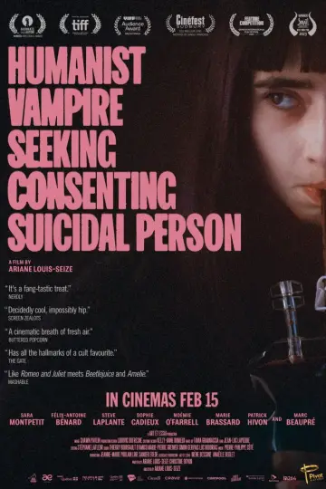 Plakat do filmu "Humanitarna wampirzyca poszukuje osób chcących popełnić samobójstwo" #877372