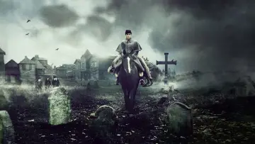 Zasłona do filmu "Raven
