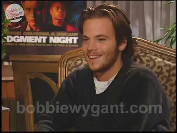 Wideo do filmu Sądna Noc — Stephen Dorff "Judgement Night" 10/10/93 - Bobbie Wygant Arcvhive