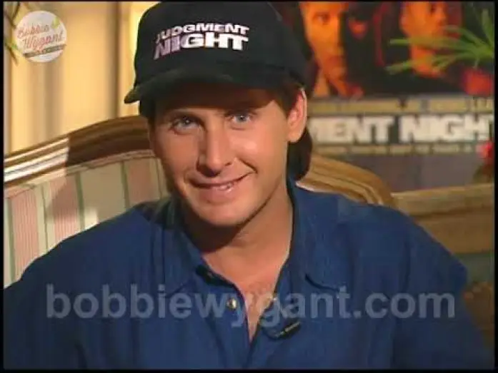 Wideo do filmu Sądna Noc — Emilio Estevez "Judgement Night" 10/10/93 - Bobbie Wygant Arcvhive