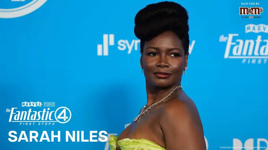 Wideo do filmu Marvel Studios' The Fantastic Four: First Steps - World Premiere — Sarah Niles Is Impressed by The Fantastic Four's Familial Bond
