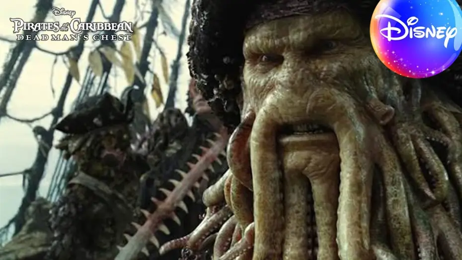 Wideo do filmu Piraci z Karaibów. Skrzynia umarlaka — The Kraken Attacks!