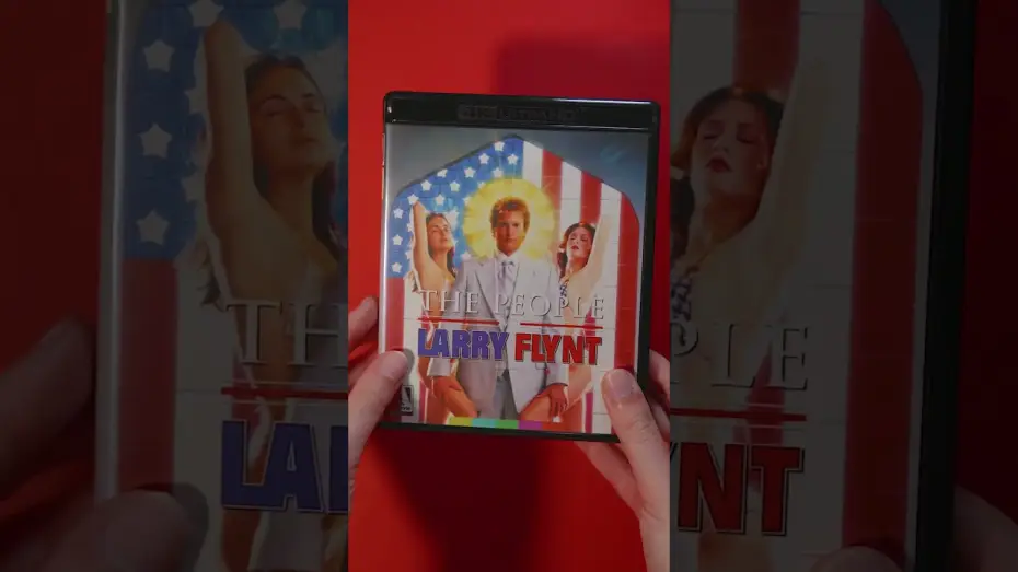Wideo do filmu Skandalista Larry Flynt — Arrow UHD Unboxing