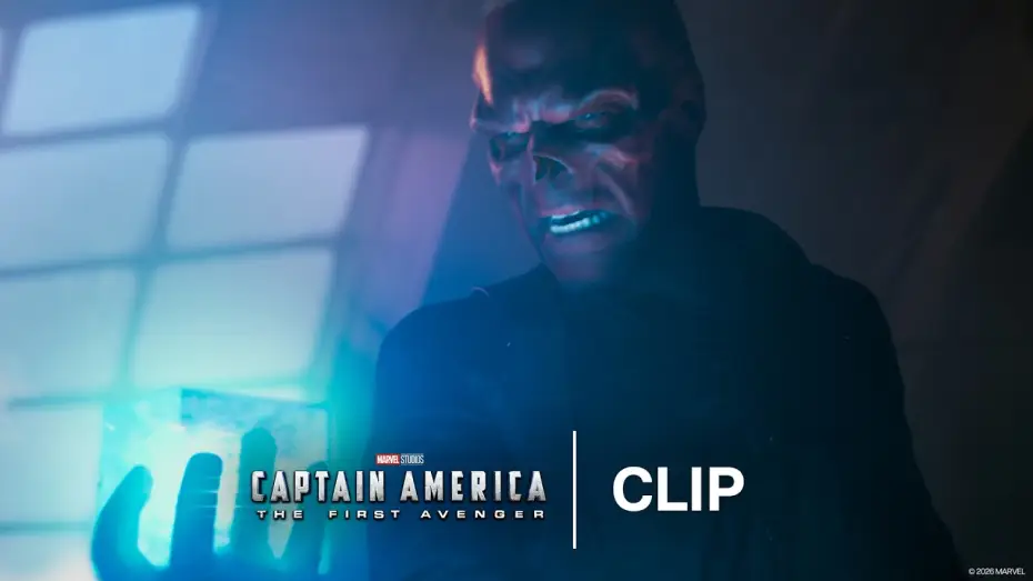 Wideo do filmu Kapitan Ameryka: Pierwsze starcie — Captain America VS Red Skull Fight - Official Clip