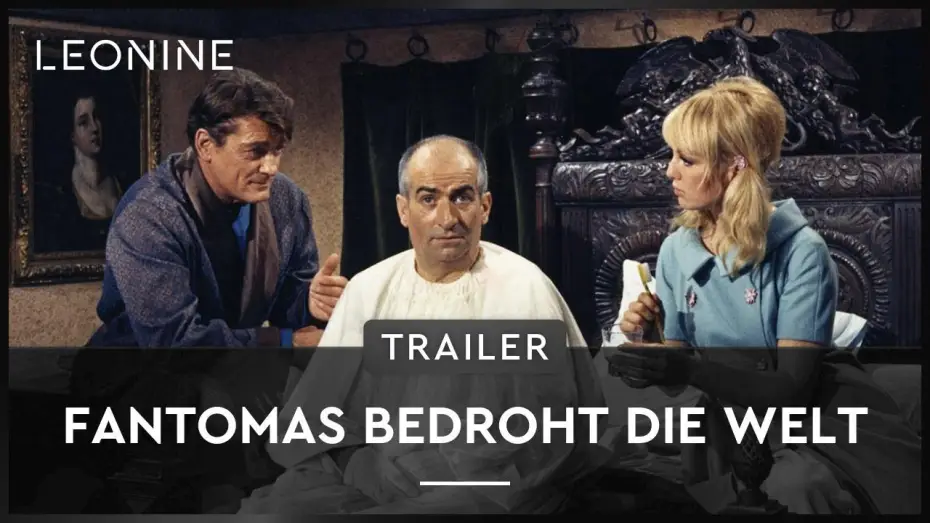 Wideo do filmu Fantomas kontra Scotland Yard — Fantomas bedroht die Welt - Trailer (deutsch/german)