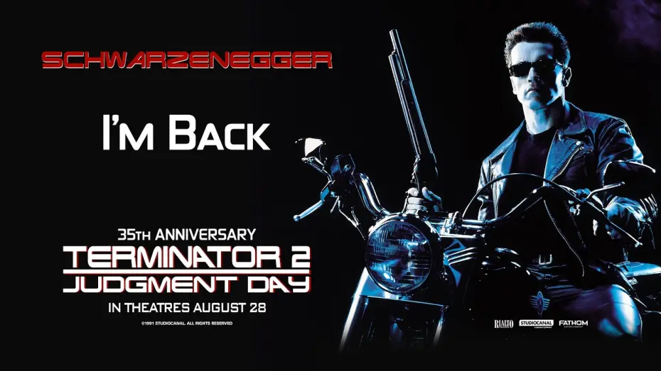Wideo do filmu Terminator 2: Dzień sądu — 35th Anniversary