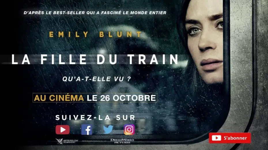 Wideo do filmu Dziewczyna z pociągu — LA FILLE DU TRAIN - BANDE-ANNONCE 2 - VF