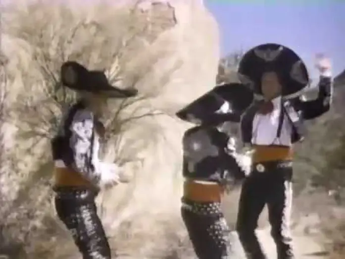 Wideo do filmu Trzej Amigos — Three Amigos 1986 December TV trailer