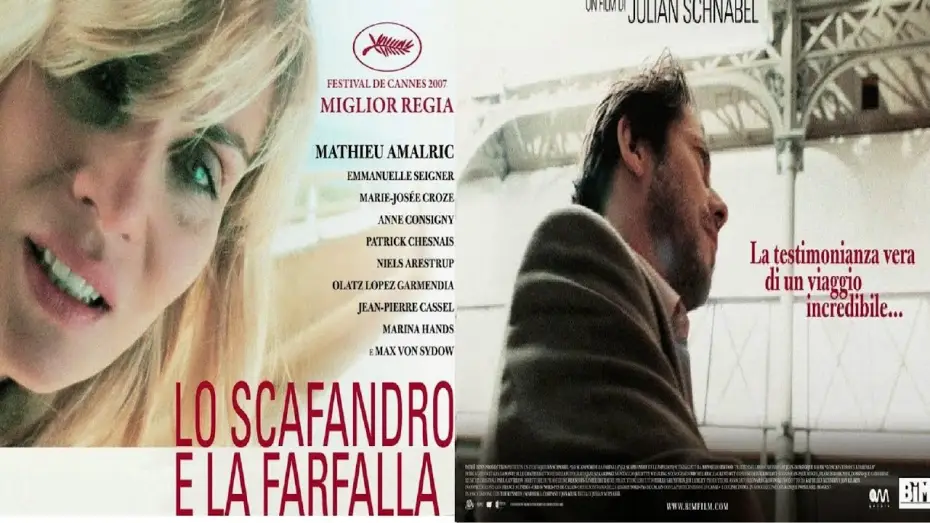 Wideo do filmu Motyl i skafander — Lo scafandro e la farfalla (film 2007) TRAILER ITALIANO