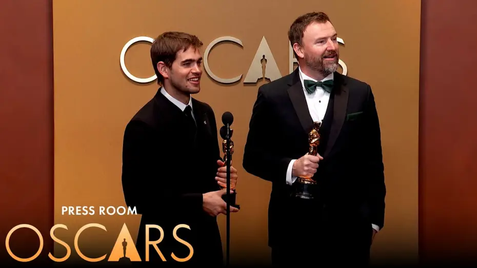 Wideo do filmu Śpiewacy — The Singers Best Live Action Short Film Press Room Speech | 98th Oscars (2026)