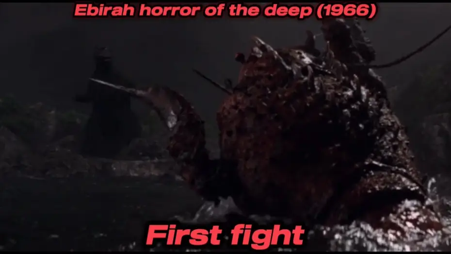 Wideo do filmu Ebirah - potwór z głębin — Ebirah horror of the deep (1966)   First fight