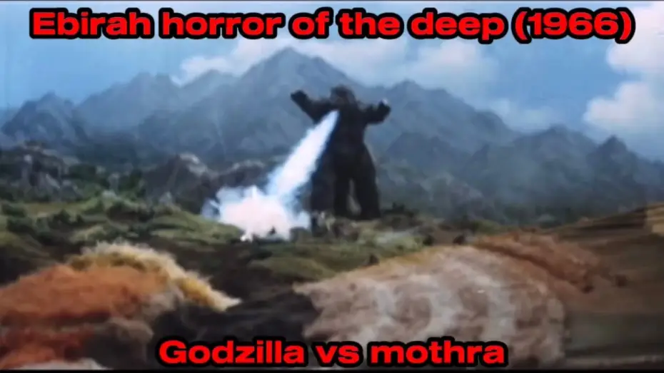 Wideo do filmu Ebirah - potwór z głębin — Ebirah horror of the deep (1966)   Godzilla vs mothra